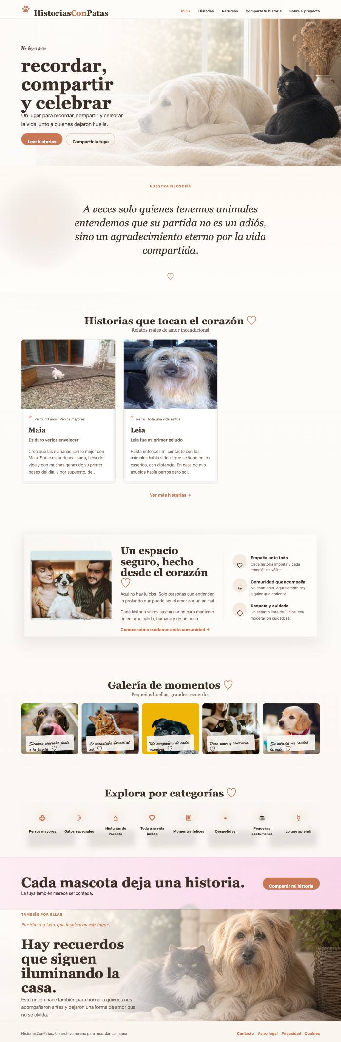 Captura de HistoriasConPatas