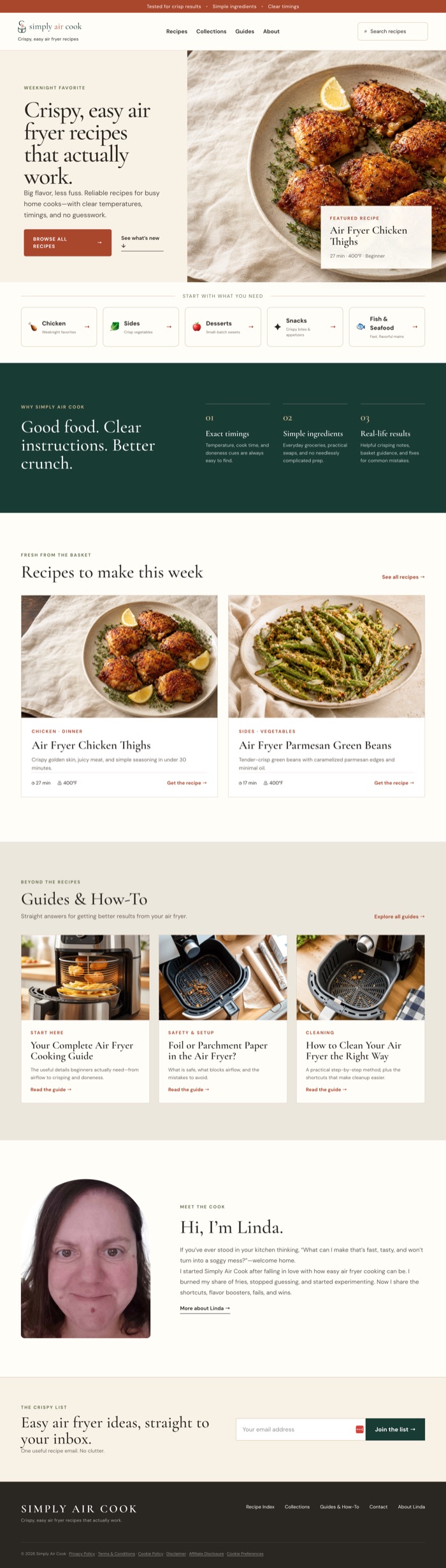 Simply Air Cook screenshot