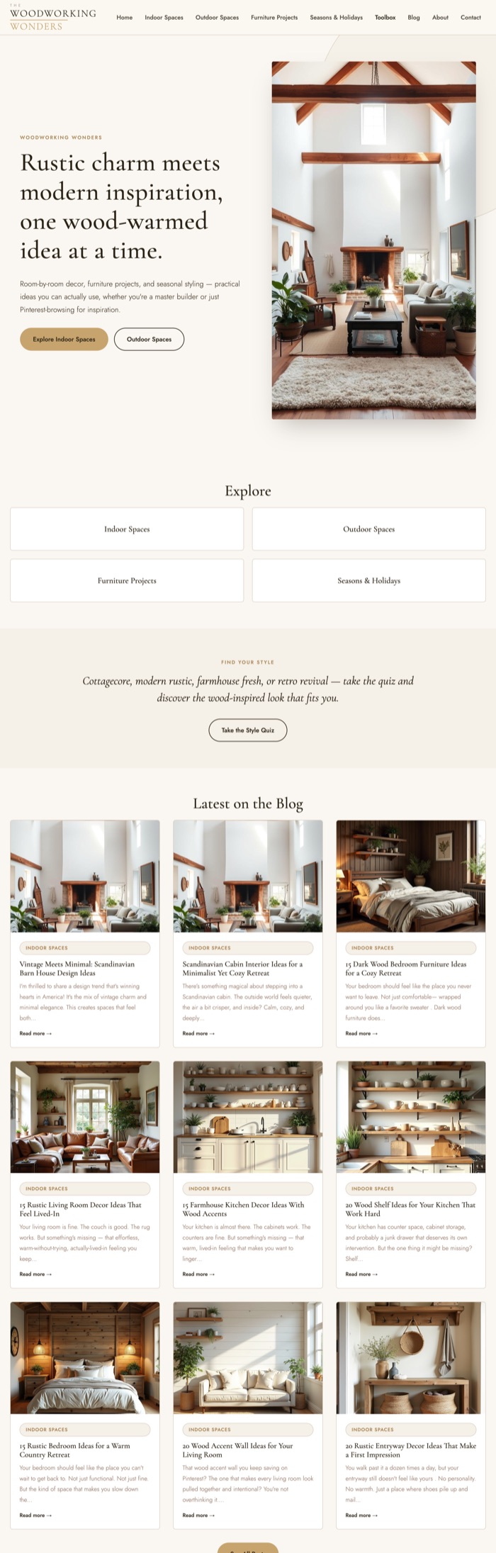 Woodworking Wonders screenshot